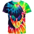 thumbnail image 1 of Alien Tie Dye All Over Adult T-Shirt, 1 of 1