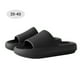 thumbnail image 1 of Zapatillas de casa, sandalias antideslizantes de EVA, zapatillas de suela gruesa con punta abierta para parejas, negras, adecuadas para el tamaño 39-40 2 piezas Noticed AP001383-06B, 1 of 7