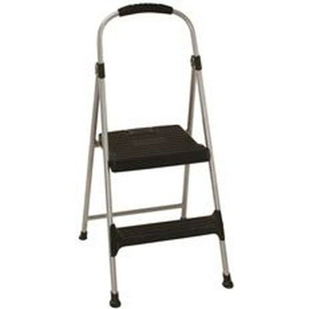 Cosco Signature Series Two Step Steel Step Stool With Plastic Steps
