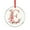 Pattern, variant on Christmas Ornament Letter E Monogram Initial Floral Watercolor Christmas Ornament Round Glass Personalized Gift Monogram Appreciation Gift for Xmas Friend Bestie Nurse Teacher Mentor Boss Coworker
