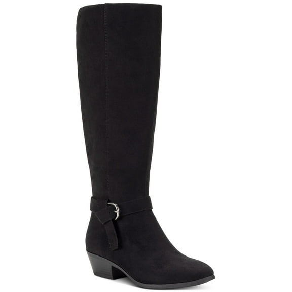 Style & Co Omahaa Western Belt Boots for Women, Black Mc, Size 9M