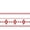White Burgundy Red, variant on Castle Fairy Bohemian Aztec Trim Twin Sheets 3pcs,Hippie Chevron Strip Bedding,White Bright Blue,1 Flat Sheet, 1 Fitted Sheet and 1 Pillowcase