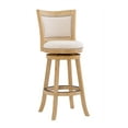 thumbnail image 1 of Linon Tyler 30" Wood Bar Stool in Driftwood Gray, 1 of 13