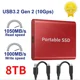 thumbnail image 3 of Disco duro externo SSD portátil T7 de 500 TB, 500 GB, 1 TB, 2 TB, disco duro de estado sólido, compatible con USB 3.2 Gen 2, SSD para computadora portátil, escritorio, PS5, 3 of 5
