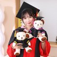 thumbnail image 4 of 20/26CM nuevo oso de Doctor juguetes de peluche encantador sentado oso de graduación muñecos de peluche juguete de peluche Animal suave para niños regalos, 4 of 5