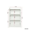 thumbnail image 6 of RONSHIN Kitchen Storage Cabinet With Door Freestanding Wooden Cupboard Sideboard Buffets Storage Cabinet For Dinning Room Living Room Bathroom, 6 of 9