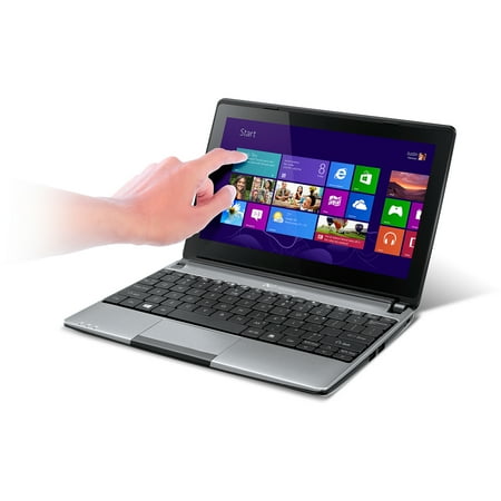 Gateway Silky Grey 10.1" LT41P05u Laptop PC with Intel Celeron Processor, 2GB Memory, Touchscreen, 320GB Hard Drive, Window 8, Microsoft Office Home and Student 2013