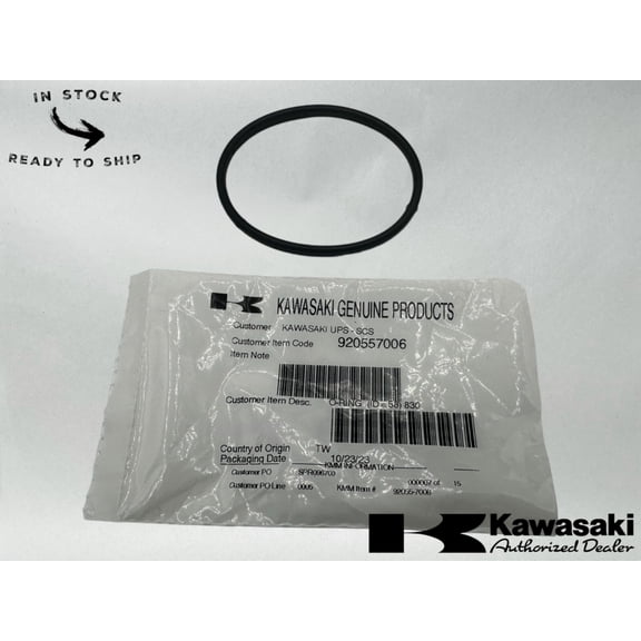 Kawasaki Genuine OEM O Ring 92055-7006