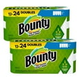 thumbnail image 6 of Bounty Paper Towels White 12 Double Rolls = 24 Regular Rolls 12 Cou, Each, 6 of 10