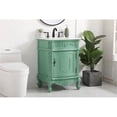 thumbnail image 2 of 24 inch single bathroom vanity in vintage mint, 2 of 8