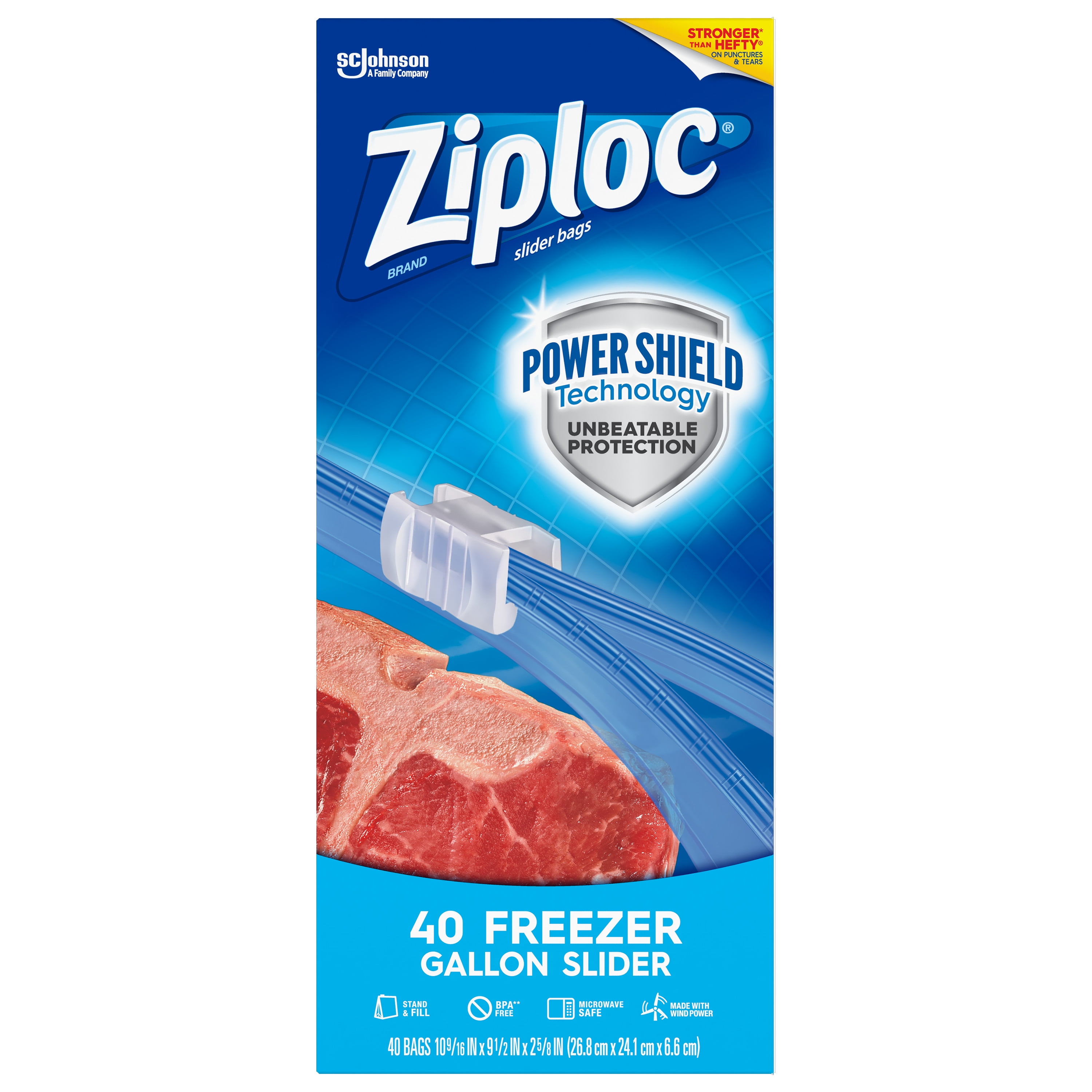 2 gallon ziploc bags home depot