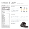 thumbnail image 3 of Isopure Zero Carb 100% Whey Protein Isolate Powder, Cookies & Cream, 25g Protein, About 15 Servings, 3 of 10