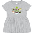 thumbnail image 3 of Inktastic Soy Amazing Cute Sushi and Wasabi Girls Baby Dress, 3 of 5