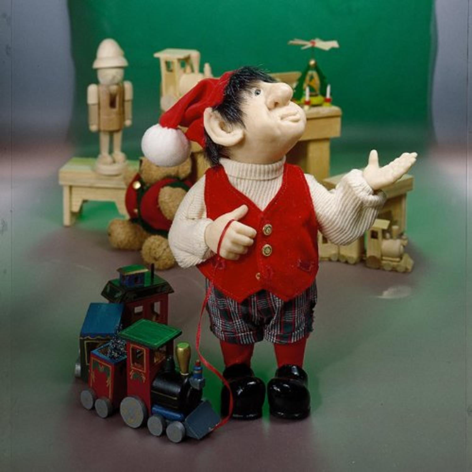 10" Zims The Elves Themselves Moochie Collectible Christmas Elf Figure