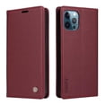 thumbnail image 3 of Funda para iPhone 13 Pro Estuche de Cuero PU Tipo Cartera con Ranuras para Tarjetas y Cierre Magnético, 3 of 5