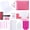 pink, variant on 61PCS 5D Diamonds Art Accessories and Tools Kits with Diamond Painting Roller and Diamond Art Storage Box for Adults or Kids(Blue)