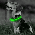 thumbnail image 4 of LED Dog Collar USB Rechargeable Light Up Dog Collar Glow in The Dark,, 4 of 5