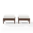 thumbnail image 2 of CROSLEY Capella Ensemble de 2 Ottomans en Osier d'Extérieur - 2 Ottomans, 2 of 2