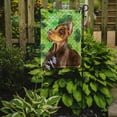 thumbnail image 2 of Carolines Treasures BB9883GF Doberman Pinscher St Patricks Flag Garden Size  Small multicolor, 2 of 2
