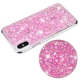 thumbnail image 3 of Allytechgroup Glitter Bling Case Compatible with Apple iPhone X/ iPhone XS for Girls Women, Slim Fit Soft TPU Back Cover Anti-Scratch Bumper Shockproof Phone Case for iPhone X/ iPhone XS, Pink, 3 of 5