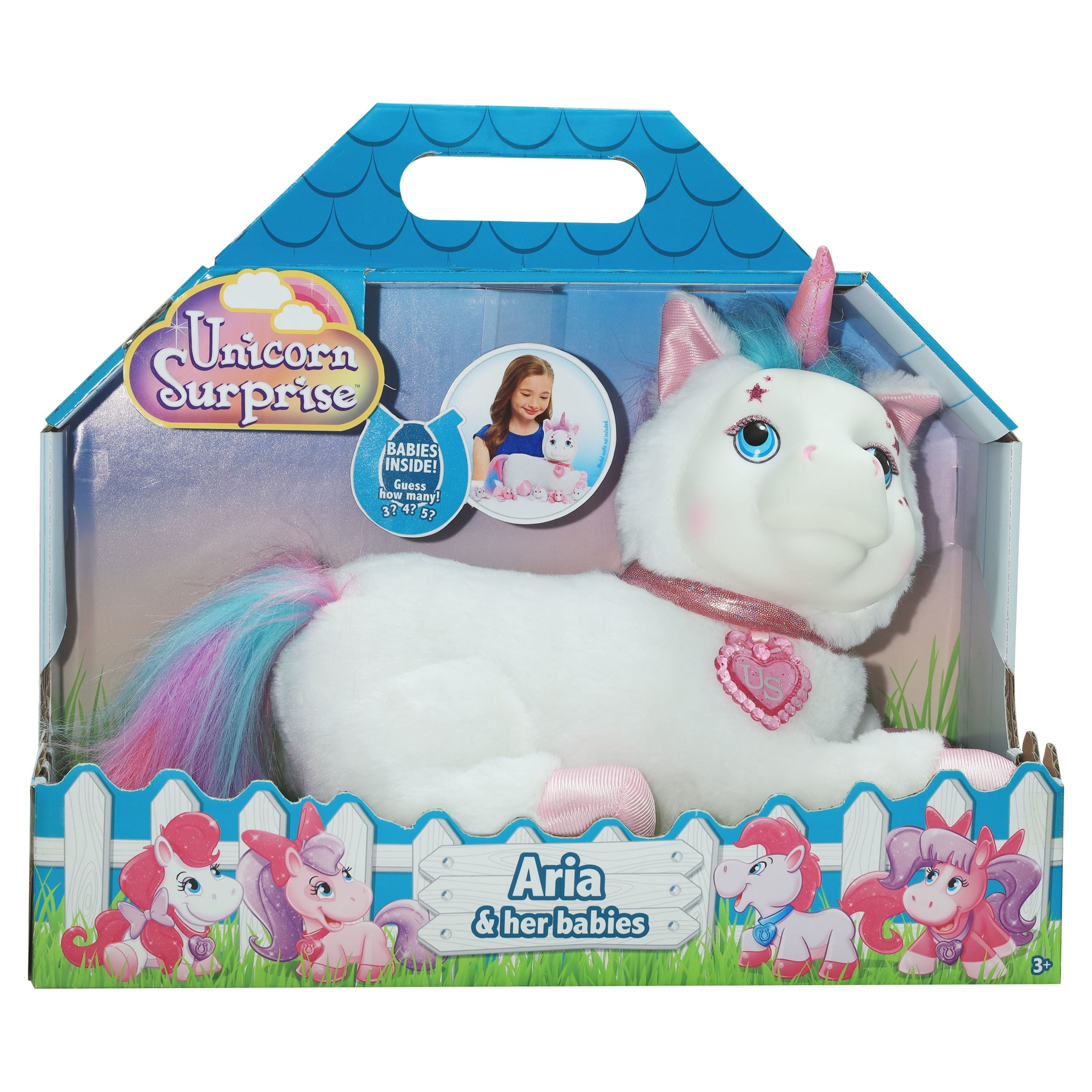 Unicorn surprise plush sale