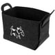thumbnail image 2 of KAKOWELY Caja de fieltro para guardar juguetes y suministros para mascotas, de gran capacidad, con asa, 2 of 5