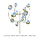 thumbnail image 1 of Jardín de hierro forjado Molino de viento decorativo Ornamento Arte Artesanía Rotación de viento Spinner Ndcxsfigh  Libre de BPA, 1 of 2