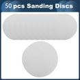 thumbnail image 4 of Discos de Lija Unique Bargains, 4.92" 800 Grano para Reparación Automotriz, Papel de Lija Redondo con Gancho y Bucle de Óxido de Aluminio Blanco, 50 Pcs, 4 of 7