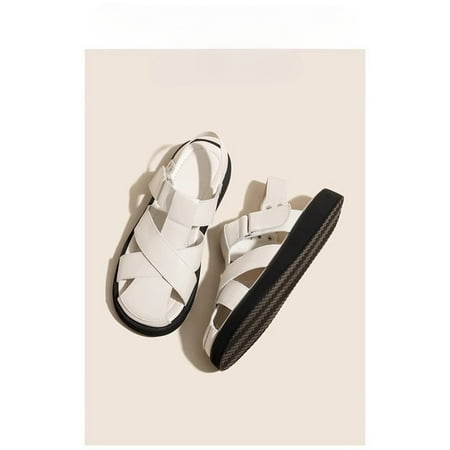 

Baotou Sandals Women‘s Summer Outer Wear 2024 New Fairy Style with Skirt Casual Hollow Pig Cage Shoes