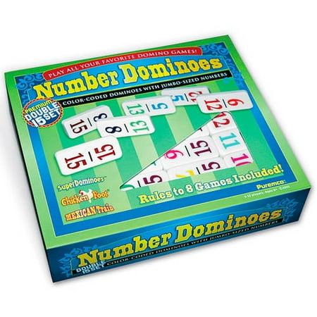 - Number Dominoes Premium Double 15 Set
