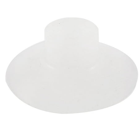 

Unique Bargains 40mm x 14mm Vacuums Silicone Waterproof Suction Cup Sucker Clear White