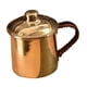 thumbnail image 4 of Taza de cobre puro hecha a mano, taza de café de cobre, artículos para beber, fácil de llevar, regalos de cumpleaños, taza de té espesa para agua fría B, 4 of 8