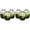 B | 6PCS, variant on Halloween Pumpkin Plastic Candy Bags with Handle,Transparent Resealable Treat Goodie Bags for Kids Trick‑or‑Treat Party Favor Wrapping 3PCS