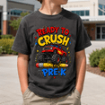thumbnail image 3 of Back To School Shirt, Custom Grade Monster Truck Tee, Ready To Crush School Outfit, First Day Of School Gift for Students, 3 of 10