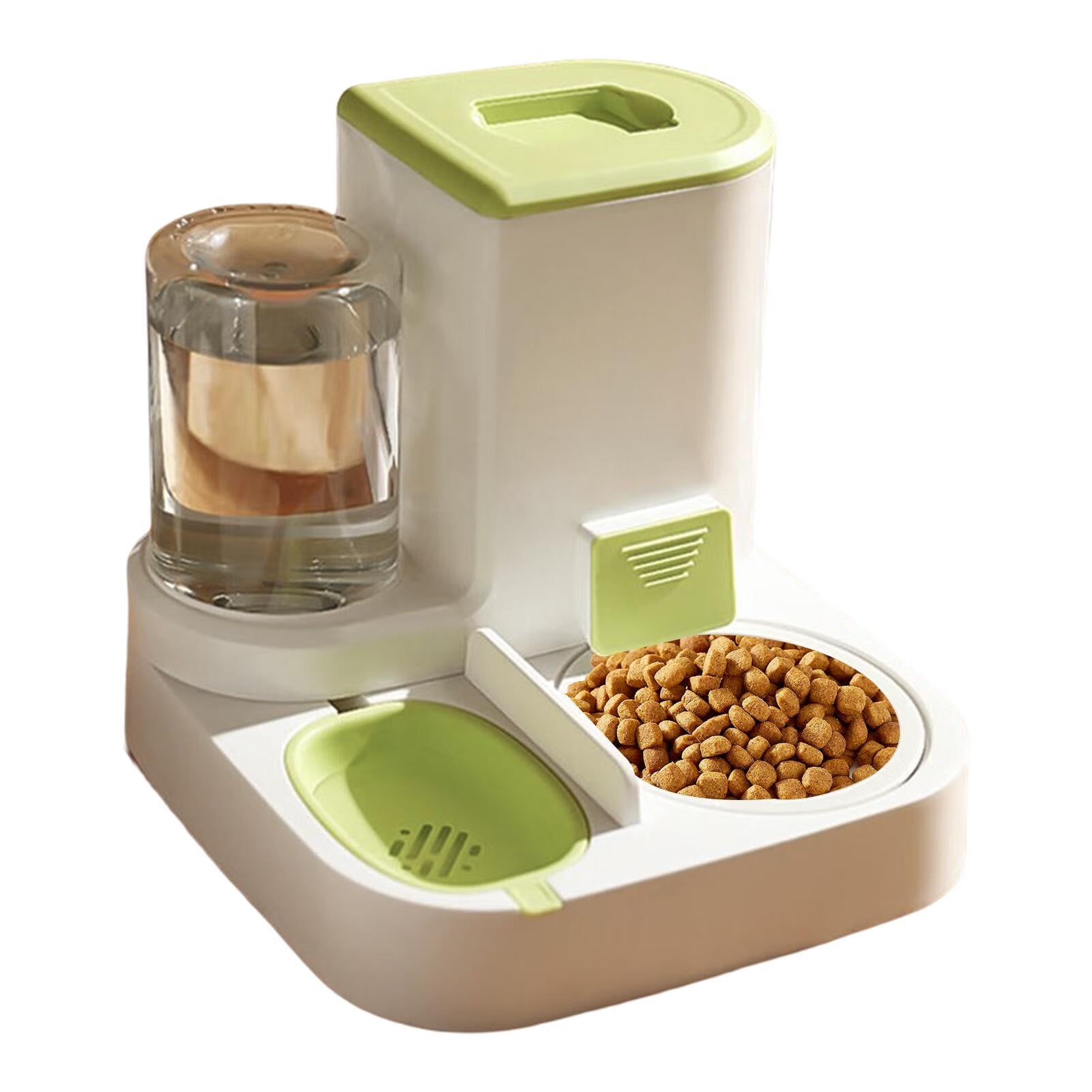 2 in 1 Pet Feeder And Waterer | Automatic Gravity Cat Food and