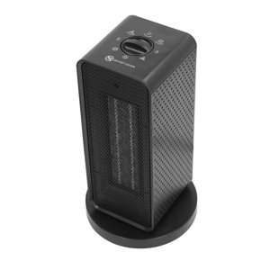 Space Chauffe-chauffe électrique, 1200W petit Space Chauffe-eau oscillant verticalement surchauffe rapide et conseils pour le bureau intérieur de la chambre