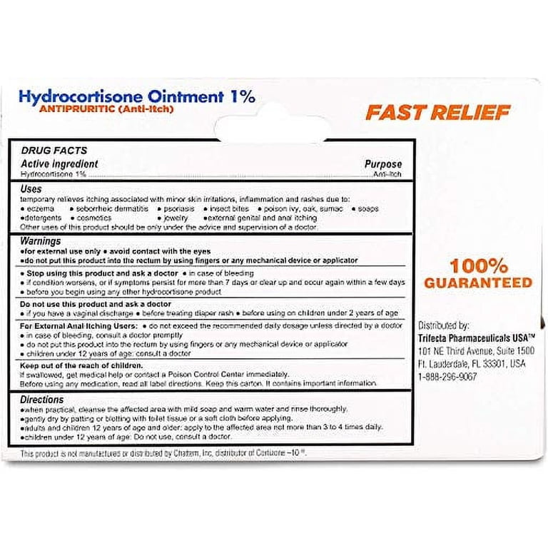 Globe Hydrocortisone Maximum Strength Ointment, 3-pack, 3 oz photo 2