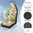 thumbnail image 7 of Uorisanigo Car Seat Covers for Front Seats – High-Back 2 Front Set, Hawaiian Floral Hummingbird Automotive Seats Cover, Interior Accessories Covers for Car Truck Van SUV Seat Protection, 7 of 7