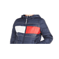 thumbnail image 2 of Tommy Hilfiger Women's Quilted Colorblocked Jacket Blue Size Large, 2 of 3