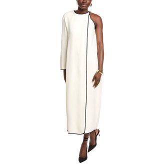 michael kors chiffon dress Hand-Gathered Silk Chiffon Split-Strap Gown in CHOCOLATE - Sale