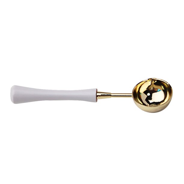 Wdftyju Cuchara de cera para sellar Mango de madera Sobre Sello de cera Cuchara para sello de pintura para fuego (D) Wdftyju 6vh6cx3tk0ae6jp5D04