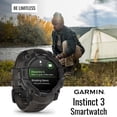 thumbnail image 2 of Reloj inteligente Garmin Instinct 3 50 mm AMOLED GPS negro/carbón, 2 of 7