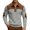 A-Grey966, variant on Mens Polo Shirts Elbow Patch Contrast Panel Quarter Zip Long Sleeve Shirts Classic Fit Work Wear Office Tops