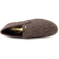 thumbnail image 2 of Michael Kors Womens Keaton Leather Low Top Slip On Fashion Sneakers, 2 of 4