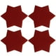 thumbnail image 1 of Xihbxyly Juego de Manteles Individuales Navideños, 4 Piezas, Diseño Antideslizante Aislante, Estampado de Estrella de Seis Puntas, Colores Rojo y Verde, Material Pp Apto para Uso Alimentario, Decorac, 1 of 3