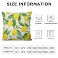 thumbnail image 5 of ARISTURING  Throw Pillow Cover Lemon Lime Tree Home Decor Pillowcase for Sofa, 5 of 5