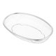 thumbnail image 1 of Cesta ovalada de acero inoxidable para pan, frutas y verduras. Colador de malla para escurridor de alimentos de cocina. Fácil de limpiar y ahorra espacio., 1 of 6