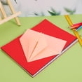 thumbnail image 2 of 100 hojas de papel de cartulina, cartulina de colores, papeles de origami coloridos, papel de color, hojas de origami, papeles artesanales, 2 of 8