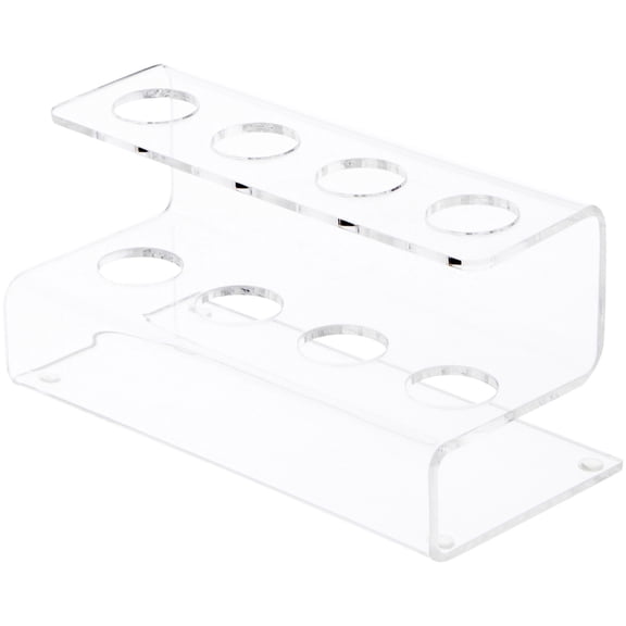 Plymor Clear Acrylic Flatware Display Stand, 3.25" H x 5.75" W x 3" D