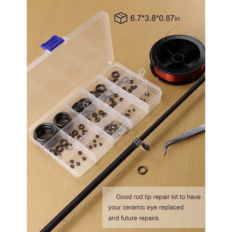 eye fishing pole replacement OJYDOIIIY Rod Eyelet Repair Kit Complete, Emergency Quick-Fix Fishing Eyes Kit with Stainless Steel Guides for Spinning/Casting Rod : Sports & Outdoors DOIIIY fishing rod eye repair kit is a complete kit with epoxy for repairing casting fishing rods it contains parts (guides and tips) and supplies as well as detailed instructions for getting your broken fishing rods back to life. 9KM DWLIFE Fishing Rod Tips